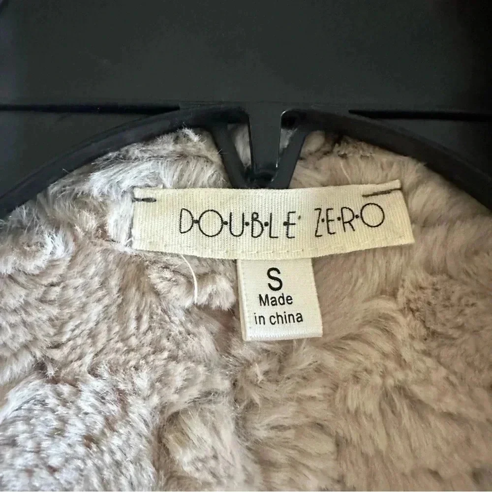 Faux Leather Womens S Open Front Vest Boho Western Country Equestrian Cowgirl - Picture 3 of 10